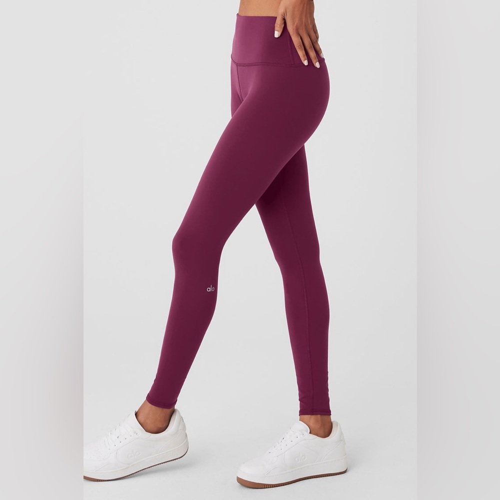 ALO Yoga High-Waist Seamless Legging - Burgundy